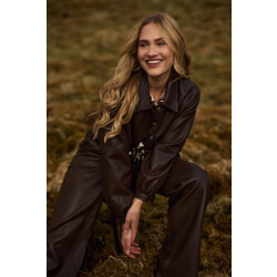 Nukus Nkf13026 268 fiene jacket dark chocolate