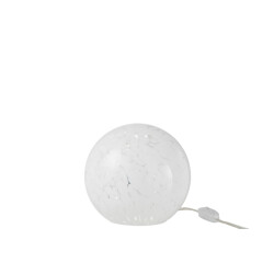 J-Line Lamp vlekken rond glas small dany