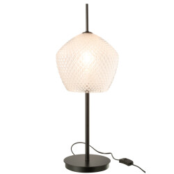 J-Line Table lamp glass white