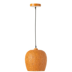 J-Line Hanging lamp alive metal orange