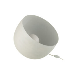 J-Line Lamp metal white large