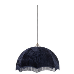 J-Line Hanging lamp velvet/cotton purple
