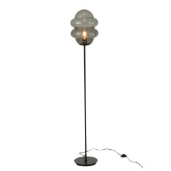 J-Line Floor lamp honey spoon glass grey