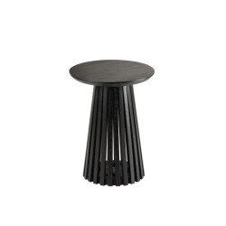 J-Line Table vincent mango wood black small