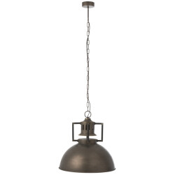 J-Line Hanglamp industrial metal grey