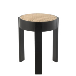 J-Line Stool pune mango wood black