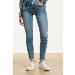 Smashed Lemon Mediumblauwe skinny jeans |