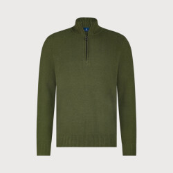 Blue Industry De chenille half-zip pullover |