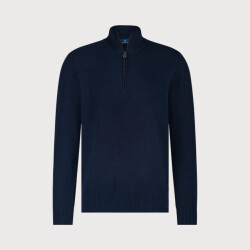 Blue Industry De chenille half-zip pullover |