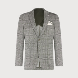 Blue Industry Het colbert met ruitmotief |