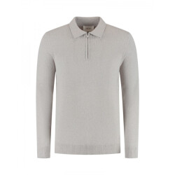 Pure Path 25030820 103 heren bouclé trui polo kraag -  p