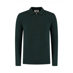 Pure Path 25030820 16 heren bouclé trui polo kraag -  p