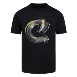 Cruyff T-shirt c-tee gold zwart