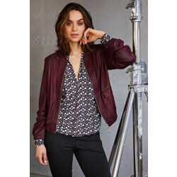 Helena Hart 7629 bomba biker wine