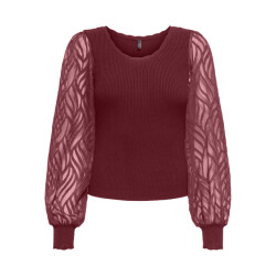 Only Onljulie ls rib mix o-neck cc knt