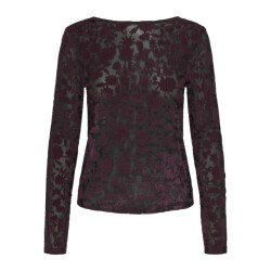 Only Onlthea l/s flock top jrs