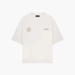 Quotrell Insignia t-shirt ecru