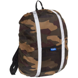 Yoko Camouflage waterdichte hi-vis rugzakhoes