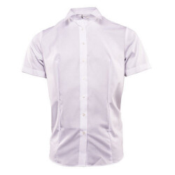 Marvelis Dames poplin comfort blouse met korte mouwen