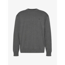 Calvin Klein Heren sweater monogram medium grey