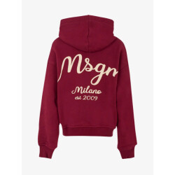 Msgm Jongens hoodie rood