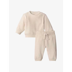 Calvin Klein Unisex baby joggingpak rib velvet fleece