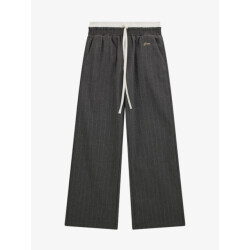 Guess Meisjes broek pinstripe light grey melange