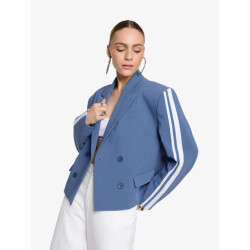 Alix The Label Dames r stripe tape night blue