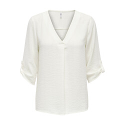 Jacqueline de Yong divya 3/4 top wvn noos 15226911 cloud dancer