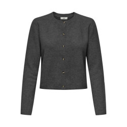 Jacqueline de Yong chloe life l/s cardigan knt noos 15330581 dark grey melange
