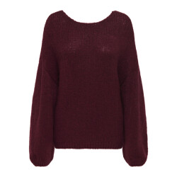 Jacqueline de Yong dinea l/s reversible pullov. knt 15334709 cabarnet