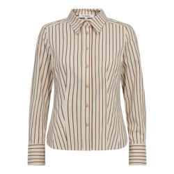 Co'Couture Cc sorin stripe fitted shirt