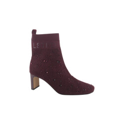 La Strada 2151725-4531 aubergine dames enkellaarzen gekleed