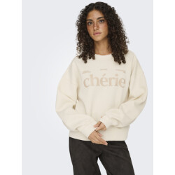 Only Onlbest l/s print crew neck swt