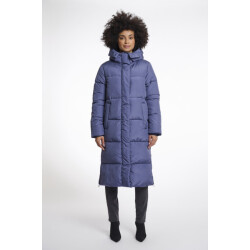 Rino & Pelle long hooded padded coat tessa.7002512 blue shadow