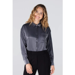 Jansen Amsterdam Lieke blouse ws742 antraciet