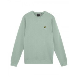 Lyle and Scott Ml424vog crew neck sweat cold mint heren sweater