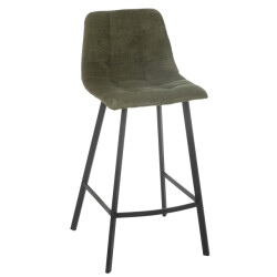 J-Line Bar chair kent metal/polyester green