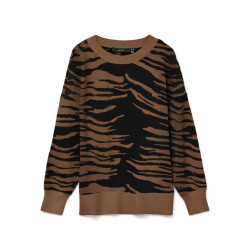Vero Moda Vmnancy ls o-neck long pullover boo