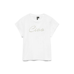 Vero Moda Vmliza small pearl ss tee exp