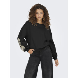 Only Onlbrooklyn l/s embroidery box swt