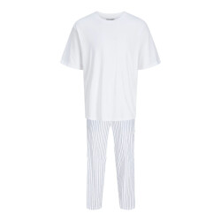 Jack & Jones Heren pyjama set lange pyjamabroek jacflorence gestreept