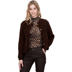 Geisha Vest brown