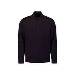 No Excess 29100815 sweater full zip stand up-collar