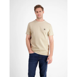 Lerros Heren t-shirt- 2583030 108 foam white
