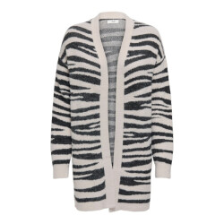 Jacqueline de Yong Lorraine animal l/s long cardigan