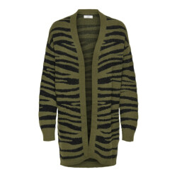 Jacqueline de Yong Lorraine animal l/s long cardigan