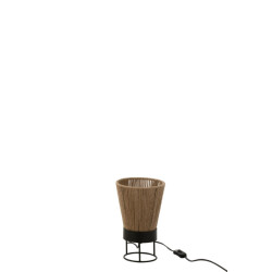 J-Line Tafellamp jute beige nina