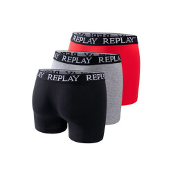Replay Boxershorts met herenlogo (3-pack)