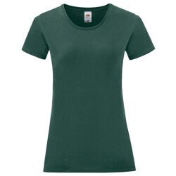 Fruit of the Loom Dames iconic combed cotton t-shirt